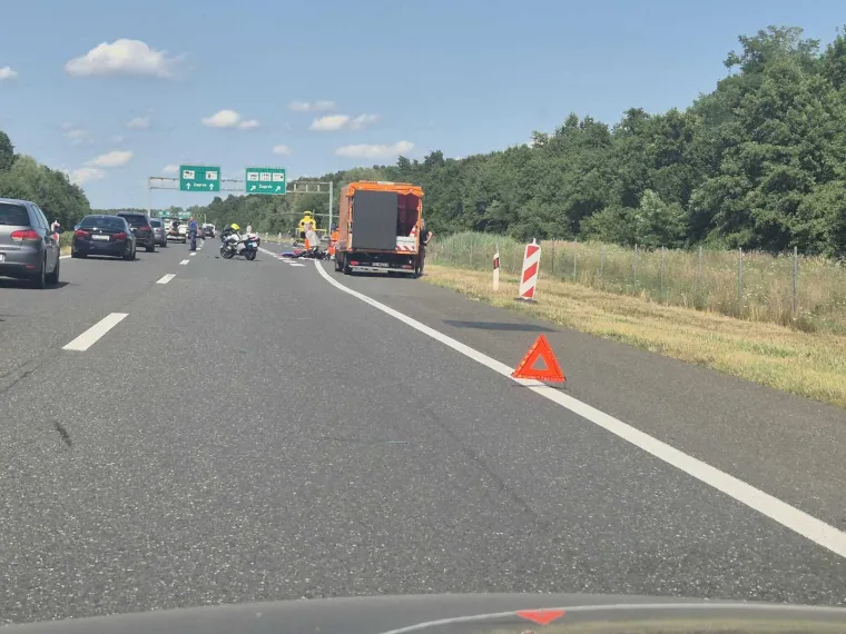 Sudar auta i motora na A1: Dignut i helikopter, stvara se kolona prema Zagrebu