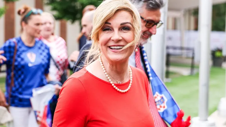 Kolinda Grabar Kitarović stigla na finale SP-a: Detalj na ruci privukao pažnju