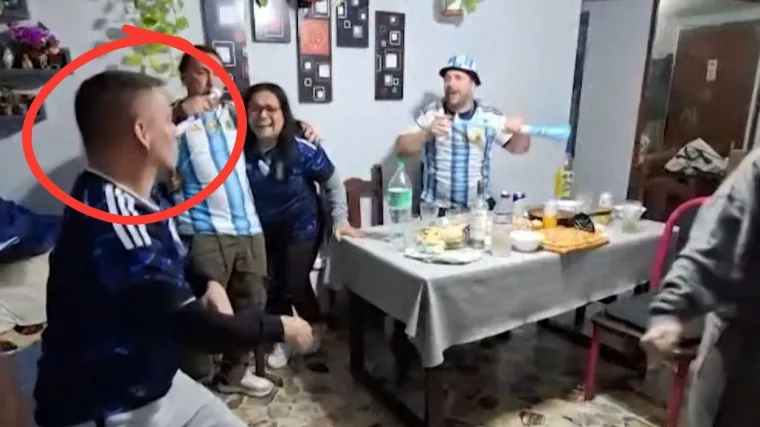Snimka argentinskog navijača obi&scaron;la je svijet! Pogledajte &scaron;to mu se dogodilo tijekom proslave