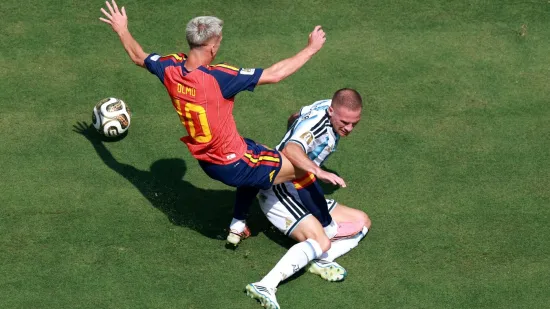 &Scaron;okantne scene nakon finala: Legenda Argentine udarila Danija Olma, sve snimljeno