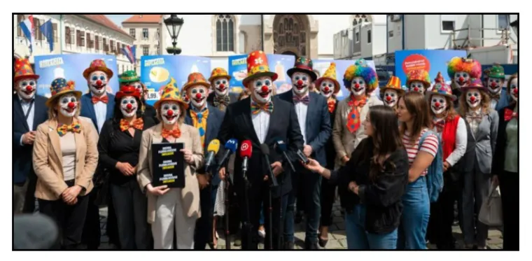 HDZ se ruga Hajda&scaron; Dončiću i Benčić jugoslavenskim hitovima? Pazite scenu iz Zagreba