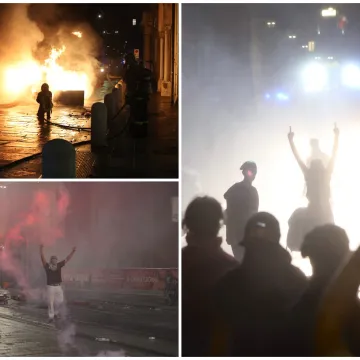 Apsolutno ludilo, kr&scaron; i lom: Bacili eksploziv kod policijske zgrade, uslijedio žestoki sukob