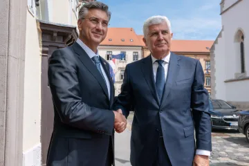 Plenković se sastao s Čovićem i Filipović: 'Izbori u BiH su ključni za političku stabilnost'