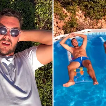 Pogledajte 'prije' i 'poslije': Karlo i Kaja iz 'Gospodina Savr&scaron;enog' stvorili pravu ljetnu oazu u vlastitom dvori&scaron;tu