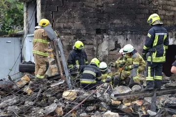 Poginulo dijete, gorjele kuće i energetski objekt: Rusija oborila više od 200 dronova