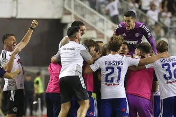 GOOOL!!! Zabio i Melnjak! Poljud je eruptirao: Hajduk juri prema Europskoj ligi