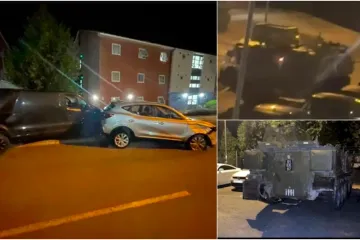 Pijani vojnici ukrali te&scaron;ki oklopnjak pa razbijali parkirane automobile
