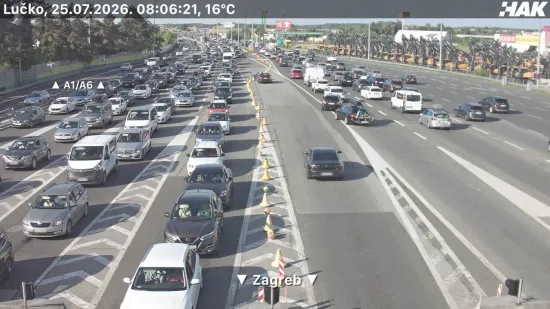 Velike gužve na autocestama i graničnim prijelazima, stvaraju se kolone