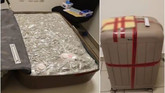 &Scaron;panjolka (32) sletjela u Zagreb s 15 kilograma droge u koferu: Namjeravala ju je preprodavati
