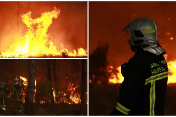 Požari bijesne, vatra opasno prijeti Bordeauxu: 'Ovo je borba Davida protiv Golijata'