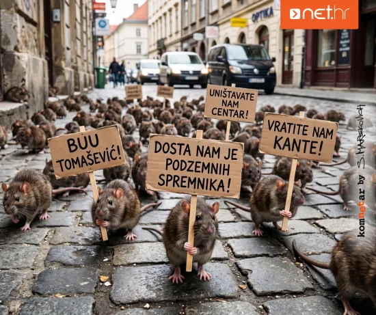 Spontano okupljanje prosvjednika
