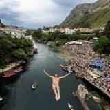Isklesana tijela i spektakularni skokovi u Neretvu: Prizori koji ostavljaju bez daha
