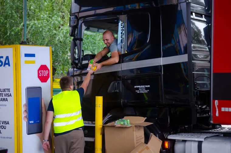 Cedevita putnike na Lučkom dočekuje uz malo ljetno osvježenje