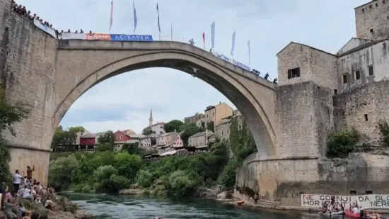 Svjetska atrakcija u skakanju u Mostaru: Tko je bio najbolji, a tko nova lasta?