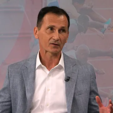 Dragan Primorac: 'Meni je sport u venama.' Mojmira: 'Je li Vam i politika u venama?'