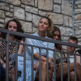 Ponosna supruga u prvom redu: Jelena Perčin nije skidala pogled s Ante Gele