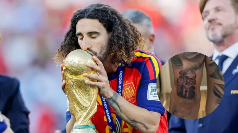 Cucurella ispunio obećanje dano prije SP-a: Pokazao tetovažu kojom je odao počast izborniku