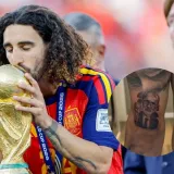 Cucurella ispunio obećanje dano prije SP-a: Pokazao tetovažu kojom je odao počast izborniku