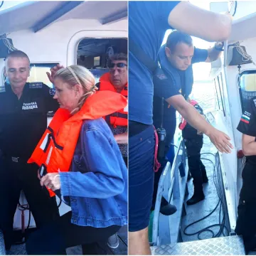 Drama na Dunavu: Nasukao se kruzer zbog niskog vodostaja, policija evakuirala 238 ljudi