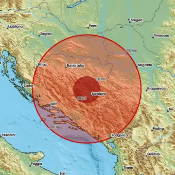 Potres pogodio Sarajevo, javili se građani: 'Jako je zaljuljalo'