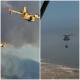 Hrvatski kanader i dvije posade već &scaron;esti dan gase požare kod Bordeauxa