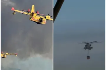 Hrvatski kanader i dvije posade već &scaron;esti dan gase požare kod Bordeauxa