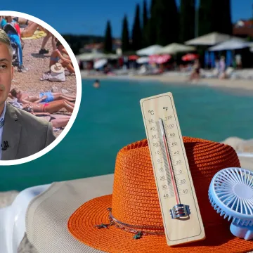 &Scaron;ef DHMZ-a otkrio gdje će prvo upaliti crveni alarm zbog vrućine: 'Polako ćemo dizati upozorenja'
