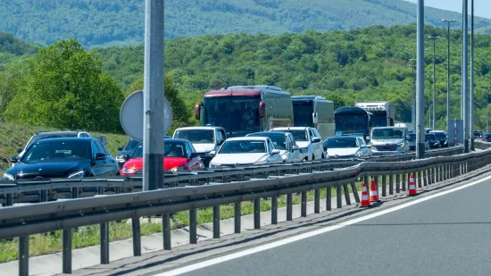 Prometna nesreća na A1: Vozi se po dvije trake, stvaraju se gužve