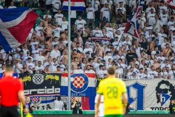 Pogledajte kako je Torcida ispratila igrače Hajduka nakon tragedije na Cipru