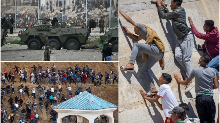 Kaos u Ceuti: Marokanci tjerali migrante vodenim topovima, vojska na ulicama, kreću deportacije?