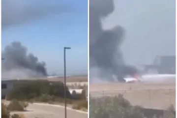 Sru&scaron;io se skupocjeni američki borbeni avion, izbio i požar
