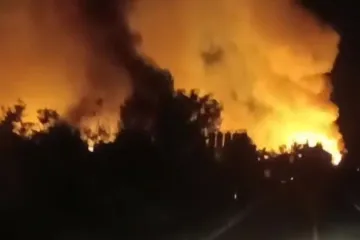 Važno upozorenje zbog velikog požara otpada: 'Zatvorite prozore, stavite masku na lice'