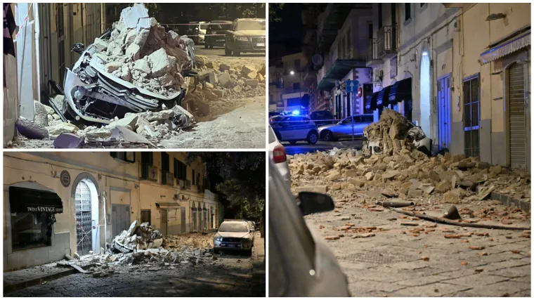 Smrskani auti pod odronima, osmero ozlijeđenih! Kaos u Italiji nakon potresa