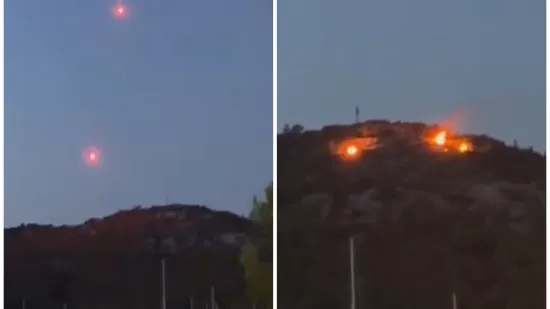 Snimka otkrila prve trenutke požara kod Pako&scaron;tana: 'Dokud ide ljudska glupost?'