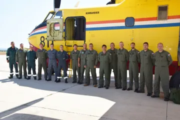 Hrvatski vojni piloti se vratili iz Francuske: 'Bilo je te&scaron;ko gledati izgorene kuće'
