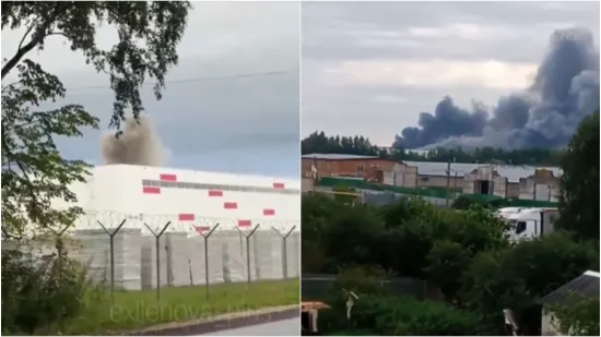 Ukajinci pogodili logistički centar velike ruske tvrtke: Izbio veliki požar