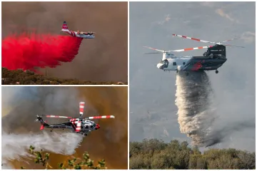Zračna bitka s vatrom: Pogledajte kako ih divovski strojevi spa&scaron;avaju od velikih požara