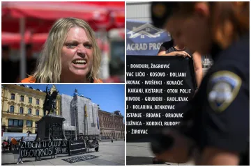 Žestoke poruke na Trgu uoči Oluje: 'Zločini su odgovornost svih nas'