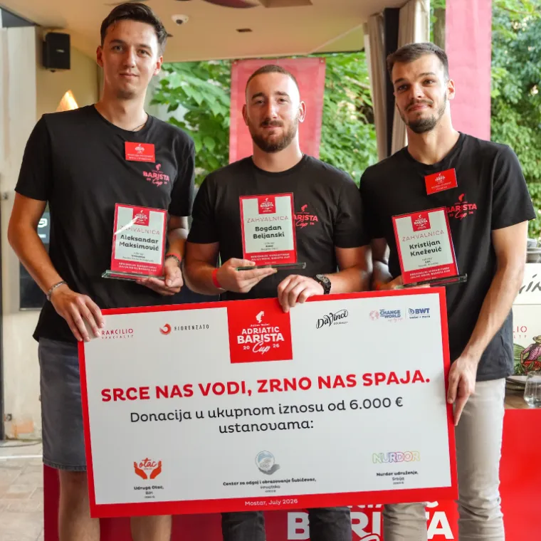 Kad se najbolji baristi regije okupe, pobjednici su djeca!