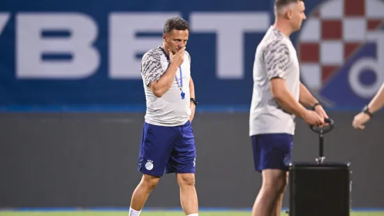 Dinamo odradio posljednji trening prije ključne utakmice, jedan detalj na Kovačeviću je znakovit