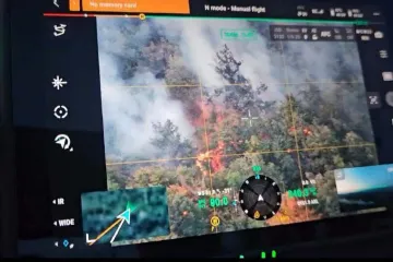 Požar u zaleđu Opatije: Vatrogascima na nepristupačnom terenu pomaže dron