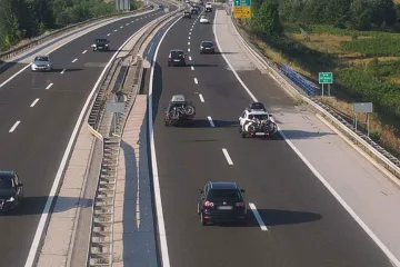 Medvjed je na autocesti A1, a prometna nesreća na A7 usporila promet