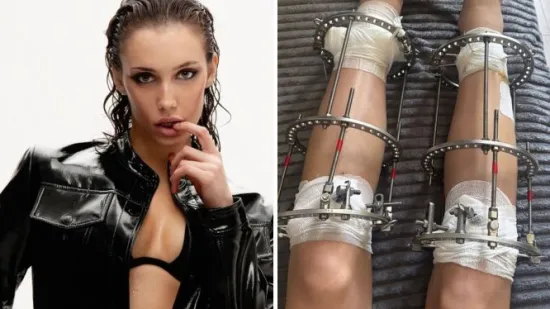 &Scaron;okantna odluka modela: Dobrovoljno dala slomiti noge zbog karijere