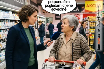 Spektakl na nebu i u dućanu