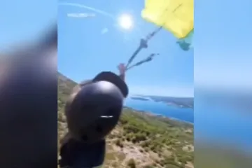 Paraglajderom skočio sa 600 metara, pa jedva izvukao živu glavu: 'Moglo je zavr&scaron;iti tragično'