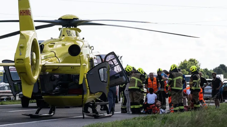 Helikopteri Hitne bilježe rekordno opterećenje: 'Poveća se broj prometnih nesreća'