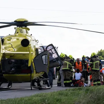 Helikopteri Hitne bilježe rekordno opterećenje: 'Poveća se broj prometnih nesreća'