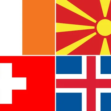 Može&scaron; li prepoznati zastave europskih zemalja? Ovaj kviz dokazat će ti da uopće nije tako lako