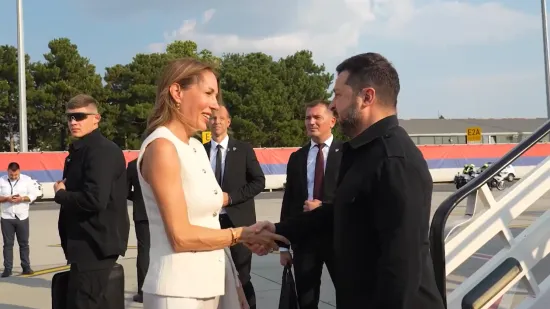 Zelenski stigao u Srbiju: Pogledajte tko ga je dočekao na aerodromu