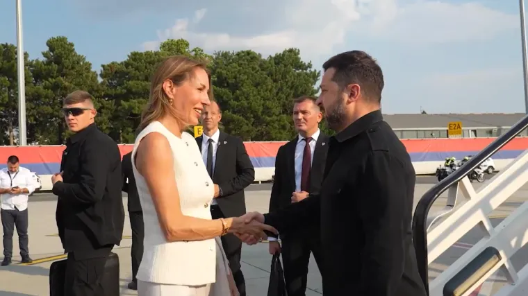Zelenski stigao u Srbiju: Pogledajte tko ga je dočekao na aerodromu